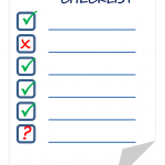 lijstjes checklist