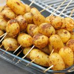 aardappelen op een gril