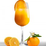 verkouden voedsel oranje wijnglas sinaasappel