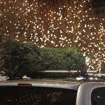 feestdagen kerstboom auto