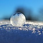 insmeren bubbel zeepbel winter