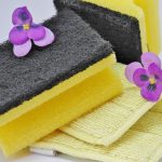 soda hygiene spons zeep bloem