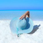 airco warm zomer hoed zon strand