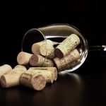 bedorven wijn kurk wijnglas