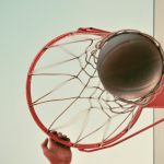 druk sport bal basketbal