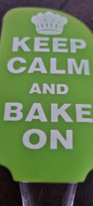 keep calm and bake on
